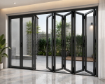 Cửa xếp trượt 8 cánh