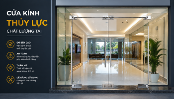 Cung cấp cửa kính thủy lực chất lượng tại Hà Nội