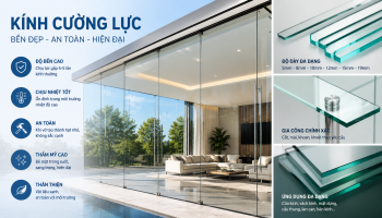 Kính cường lực, Kính dán, Kính hộp và Ưu nhược điểm của từng loại