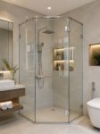 Cabin Tắm 135 độ 3 tấm kính