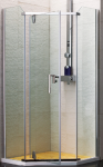 Cabin Tắm 135 độ kẹp trụ xoay
